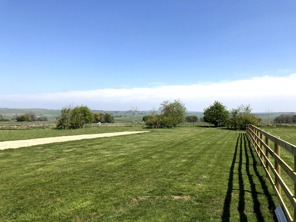 View of the camp field
